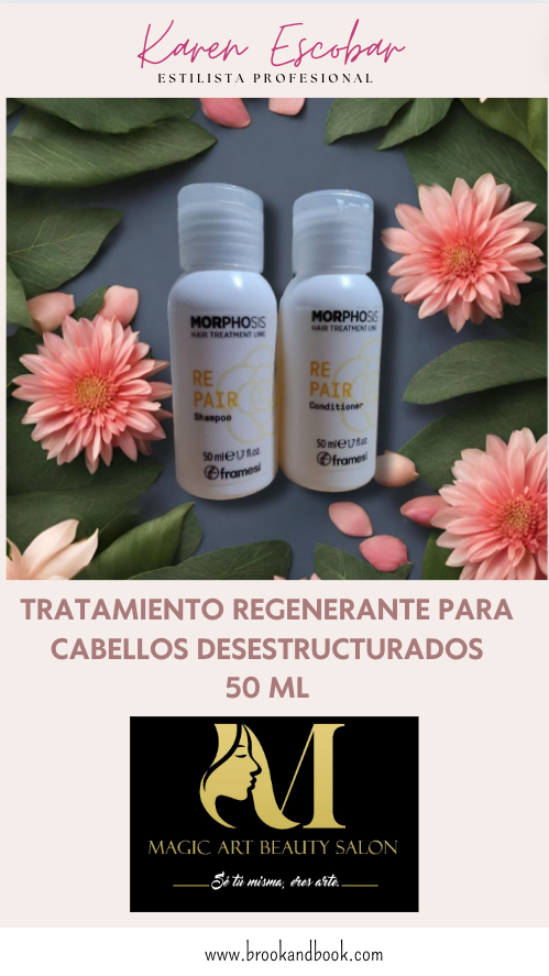 Tratamiento Regenerante para Cabellos Desestructurados 50 ML Morphosis