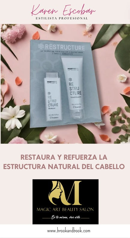 Restaura y refuerza la estructura natural del cabello