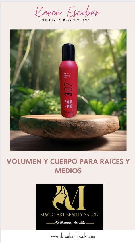 Volumen y cuerpo para raíces y medios