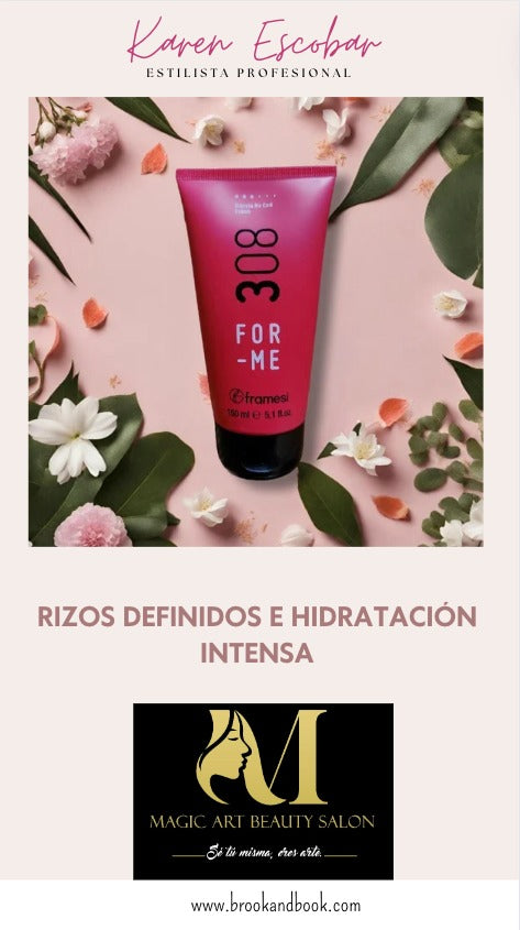 Rizos definidos e hidratación intensa