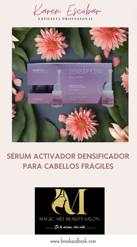 Sérum activador densificador para cabellos frágiles, 12 unidades